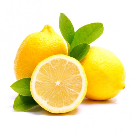 Citron jaune avec écorce Déshydraté Poudre