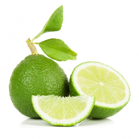 Citron vert avec écorce Déshydraté Morceaux